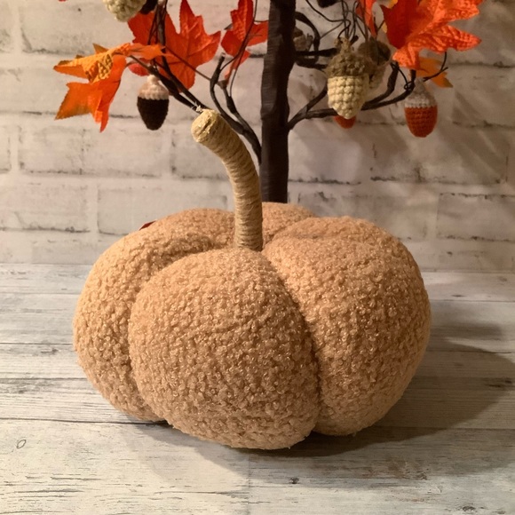 THE FARMHOUSE BY RACHEL ASHWELL Woobie Textured Pumpkin - Picture 3 of 4